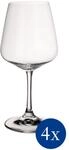 Villeroy & Boch Rotweinglas "Rotweingl&auml;ser Ovid 590 ml 4er Set transparent"