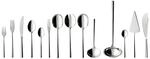 Villeroy & Boch Besteck-Set "Tafelbesteck Piemont 70er Set silber"
