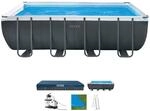 Framepool INTEX "Ultra XTR Frame", grau (grau, blau), B:274cm H:132cm L:549cm,