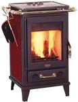 Fireplace Kaminofen "Florenz Keramik" mit Kochplatten