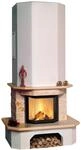 HARK Kaminbaus&auml;tze ""Aspen echter Mamor classico-beige"" Aufbaumaterial bis