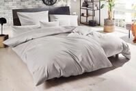 Primera Bettw&auml;sche "Uni Luxus-Satin in Gr. 135x200, 155x220 oder 200x200 cm" 2 Stk.