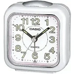 Quarzwecker CASIO "TQ-142-1EF", wei&szlig;, Wecker, Wecker, Reisewecker, Leuchtzeiger,