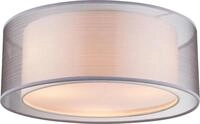 GLOBO LIGHTING Deckenleuchte "THEO", silber (nickel matt), 1 Stk., Leuchten,