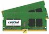 CRUCIAL Arbeitsspeicher "32GB Kit (2 x 16GB) DDR4-2400 SODIMM" Gr. 32 GB Kit (2 x 16
