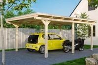 Skanholz Einzelcarport "Emsland" Massivholz 341 cm natur versch. Farben