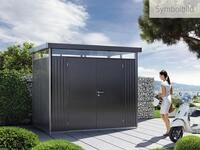 Biohort Ger&auml;tehaus "HighLine Gr. H5" quarzgrau-metallic