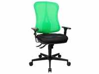 Bürostuhl TOPSTAR "Head Point SY" Stühle schwarz (schwarz, grün) Drehstühle