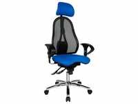 Bürostuhl TOPSTAR "Sitness 45" Stühle blau Drehstühle
