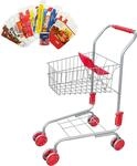 Spiel-Einkaufswagen TANNER, bunt, Kinder-Einkaufswagen, KinderB:31cm H:61cm T:38cm,