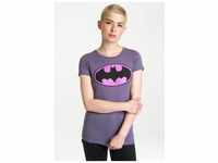 T-Shirt LOGOSHIRT "Batman" Gr. L, lila Damen Shirts Print
