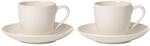 Villeroy & Boch Tasse "Espressotassen mit Untertassen For Me 70 ml 2er Set wei&szlig;"