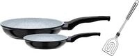GSW Pfannen-Set "CERAMICA Stone" Aluminiumguss Set, 1x Bratpfanne &Oslash; 20 cm, 1x