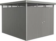 Biohort "HIGHLINE Gr. H5, verschiedene Farben" stylisches Metall-Gartenhaus mit
