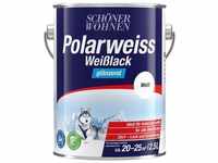 SCHÖNER WOHNEN-FARBE Weißlack "Polarweiss" Farben Gr. 2,5 l 2500 ml, weiß