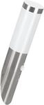 EGLO Wandleuchte "Helsinki Wandlampe, Edelstahl, Au&szlig;enlampe, Edelstahl, E27, IP44,