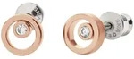 Paar Ohrstecker SKAGEN "Schmuck Geschenk Edelstahl Ohrringe ELIN", rosa
