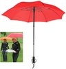 Taschenregenschirm EUROSCHIRM "teleScope handsfree, rot" rot Regenschirme
