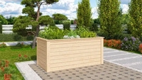 KONIFERA Hochbeet "1" BxTxH: 133x69x82 cm natur