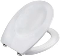 CORNAT WC-Sitz "Klassisch wei&szlig;er Look - Pflegeleichter Duroplast" Schlichtes Design