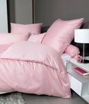 Janine Bettw&auml;sche "Colors Mako-Satin 100% Baumwolle" 2 Stk. feinf&auml;dige uni