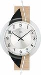 Wanduhr AMS "W9551", silber (schieferfarben, silberfarben, sonomafarben),...