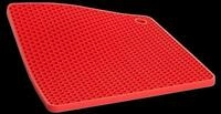WOLL Pfannenuntersetzer "WOLL Silikonuntersetzer 19 x 19 x 1 cm" Hitzebest&auml;ndig,
