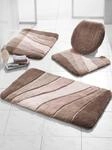 Badematte MEUSCH Gr. 2, grau (taupe), rechteckig (70cm x 120cm ) WC-Vorleger