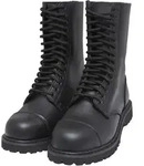 Stiefel BRANDIT "Brandit Accessoires 14 Eyes Phantom Boots", Herren, Gr. 39, schwarz,