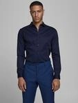 Jack & Jones Langarmhemd "JJPRPARMA SHIRT L/S NOOS" mit Hemdkragen