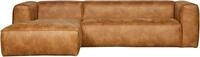 WOOOD Ecksofa "Bean Bezug Links mit hoher Sitzkomfort, H 73 x B 305 x T 96/175 cm"