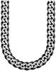 Kette ohne Anhänger S.OLIVER "9954469" Halsketten Gr. Edelstahl, Länge: 50 cm