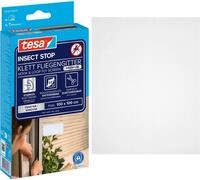 tesa Fliegengitter-Gewebe "Klett Fliegengitter Premium f&uuml;r Fenster, Insektenschutz