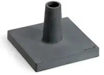 Fackelst&auml;nder BLOMUS "Fackelst&auml;nder -BASO-", schwarz, B:26cm H:18cm T:26cm,
