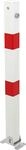 Absperrpfosten ALBERTS "Klappy, eckig, umlegbar", wei&szlig;, B:16cm L:100cm, Stahl,