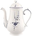 Villeroy & Boch Teekanne "Kaffeekanne Vieux Luxembourg 1,3 l wei&szlig;-blau"