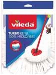 Vileda Wischbezug "Vileda TURBO Refill 100% Microfibre Ersatzkopf" (Mikrofaser 22 cm