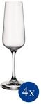 Villeroy & Boch Champagnerglas "Champagnergl&auml;ser Ovid 250 ml 4er Set transparent"