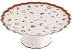 Villeroy & Boch Servierplatte "Kuchenplatte auf Fu&szlig; Toys Delight &oslash; 21 cm bunt"