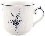 Villeroy & Boch Tasse "Kaffeetasse Vieux Luxembourg 120 ml wei&szlig;-blau"