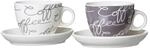 Ritzenhoff & Breker Tasse "Cappuccino-Geschirr Cornello 4er Set bunt"