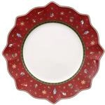 Villeroy & Boch Speiseteller "Speiseteller Toys Delight &oslash; 28,4 cm rot"