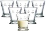 La Roch&egrave;re France Glas "Wassergl&auml;ser Biene Abeille 260 ml 6er Set transparent"