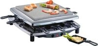 Steba Raclette "RC 3 plus chrom" 8 Stk. Raclettepf&auml;nnchen 1.450 W