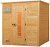 WEKA Sauna "Bergen" Saunen 7,5 kW-Ofen mit digitaler Steuerung beige (natur)...