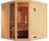 WEKA Sauna "Kemi" Saunen 7,5 kW-Ofen mit digitaler Steuerung beige (natur)...