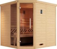 weka Sauna "Kemi" Set, 7,5 kW-Ofen mit digitaler Steuerung