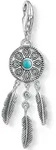 Charm-Einh&auml;nger THOMAS SABO "Charm-Anh&auml;nger Ethno Traumf&auml;nger", blau