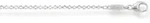 Collierkettchen THOMAS SABO "Erbskettengliederung, 2,0 mm breit" Gr. 80, silber