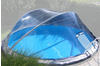 Poolverdeck CLEAR POOL "Cabrio Dome" Verdecke farblos (transparent) Poolplanen